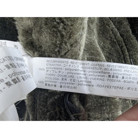 Zara Faux Leather Biker Moto Double-Faced Jacket - Picture 8 of 12